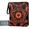 MTGPRO Trading Card Binder 9-Pocket Binder for Trading Cards Holds 720 Cards enhanced Collector Card Album for Standard Cards Card Collection Folder for MTG TCG Yugioh Game Cards (A-orange)