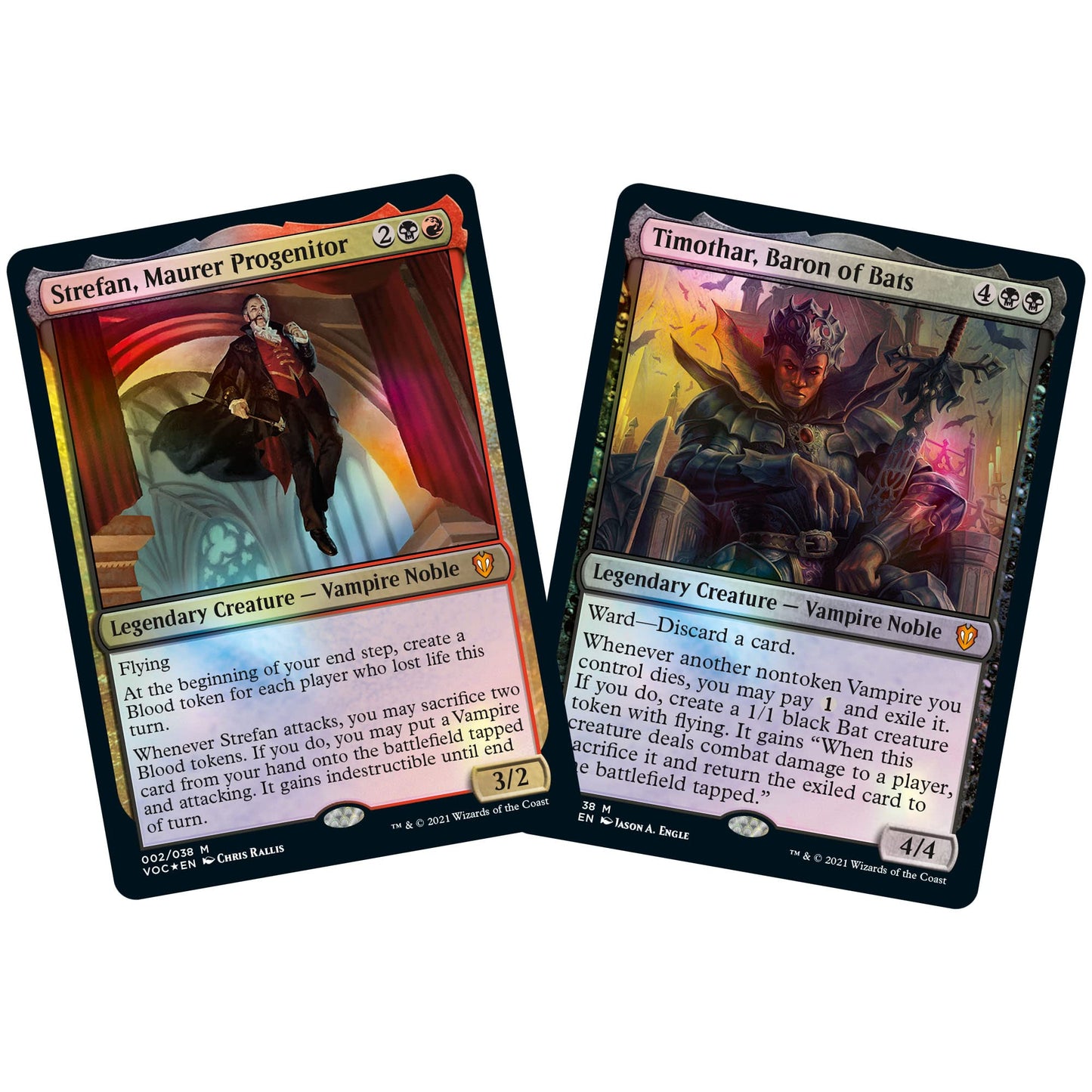 Magic: The Gathering Innistrad Crimson Vow Commander Deck - Vampiric Bloodline, Black-Red, Strategy Card Game for Collectors and Players