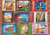 Buffalo Games 1500 Piece Jigsaw Puzzle - Windows Open to The World - Large Multicolor - Challenging Paper Puzzle - Model 2469