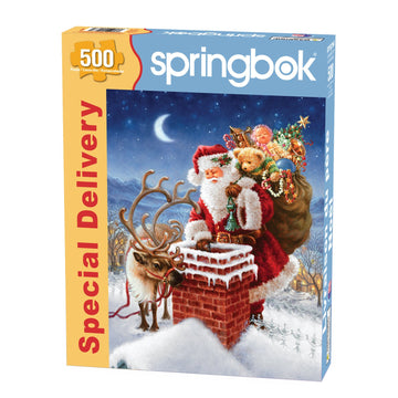 Springbok Puzzles - Special Delivery - 500 Piece Jigsaw Puzzle - Large 23.5 Inches By 18 Inches Puzzle - Made In Usa - Unique Cut Interlocking Pieces