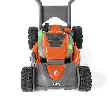 Husqvarna Toy Lawn Mower for HU800AWD - Orange, Durable, Fun Outdoor Play, Perfect for Kids, Lawn Care Simulation