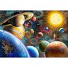 Nattork Jigsaw Puzzles 100 Pieces For Kids Youth Families (Space Traveler, Solar System) Pieces Fit Together Perfectly