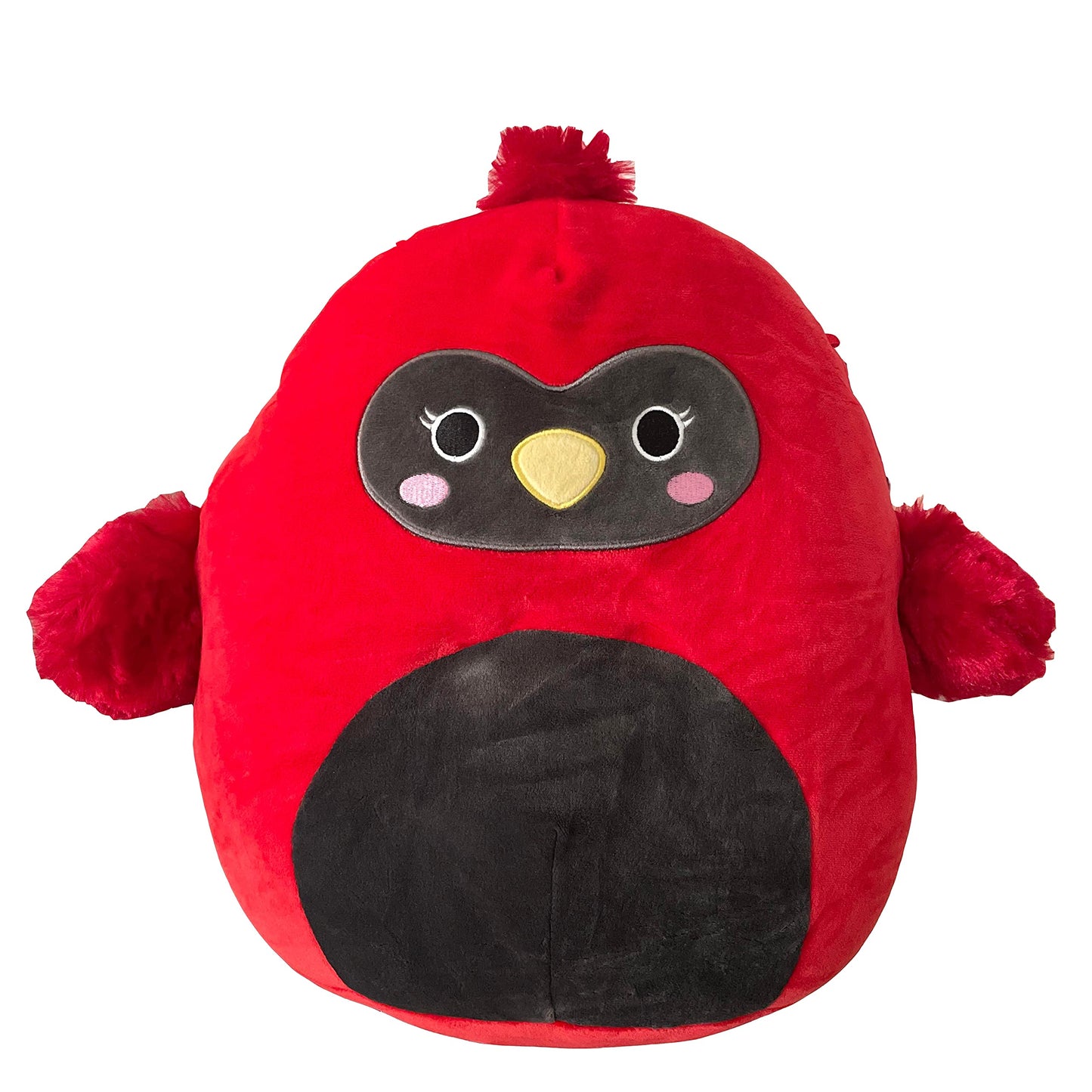 Squishmallows Official Kellytoy 5 Inch Bird Squad Collectible Pillow Animals (Cazlan Cardinal)