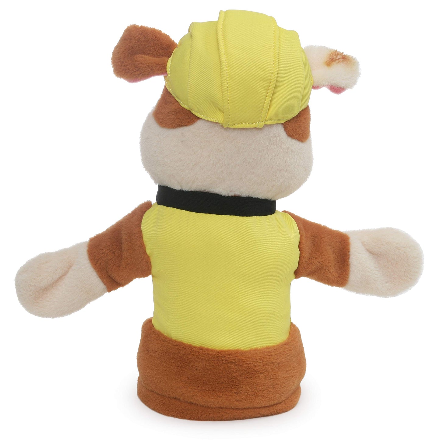 GUND Paw Patrol Rubble Hand Puppet Plush Stuffed Animal Dog, 11" Yellow, Model 6054343