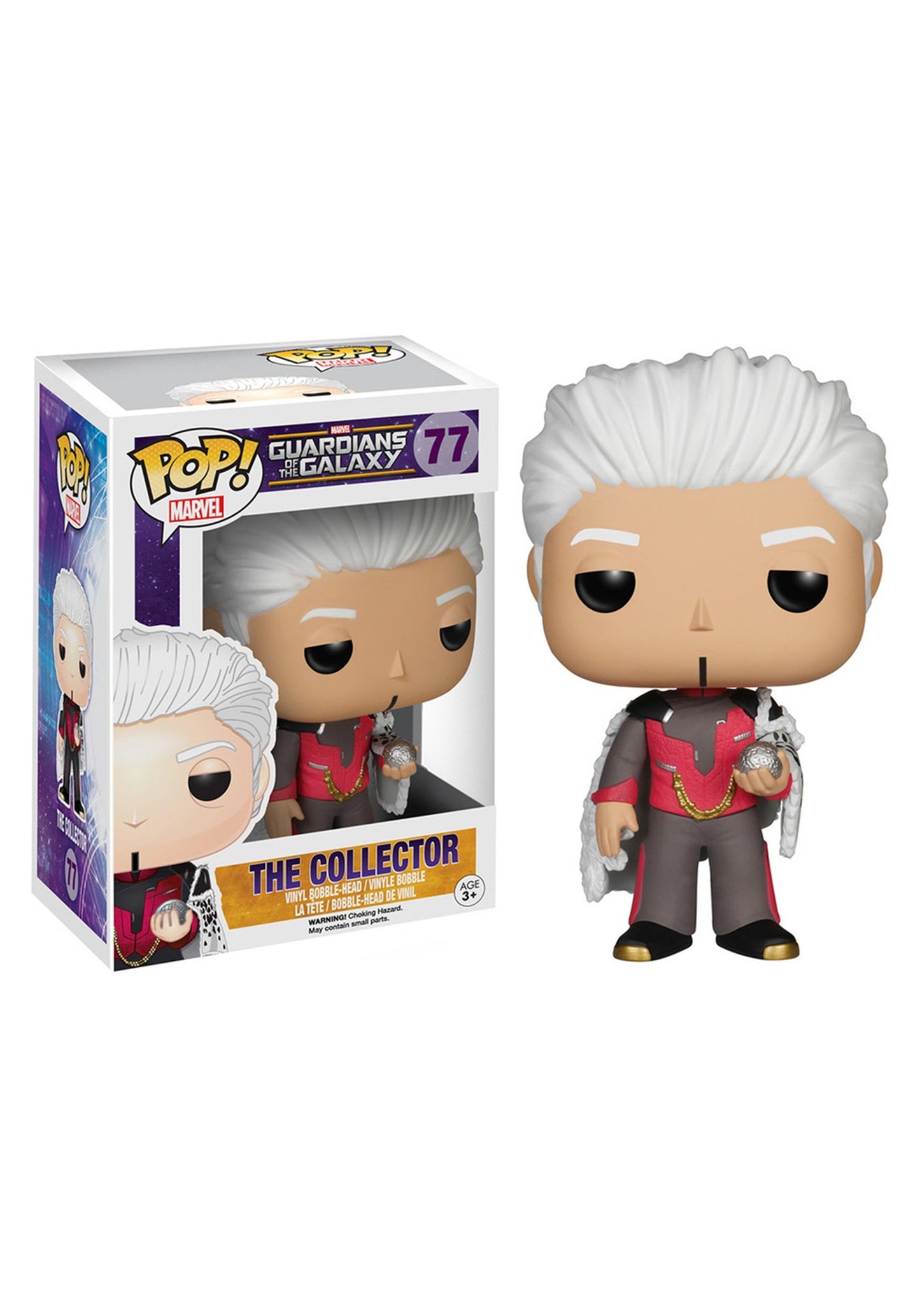 Funko Pop Marvel: Guardians Of The Galaxy Series 2 The Collector Action Figure