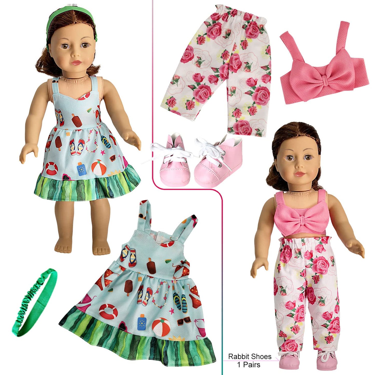 Swimways Gabby'S Dollhouse Dive Characters 3-Pack, Swimming Pool Accessories & Kids Pool Toys, Pool Party Supplies & Water Toys