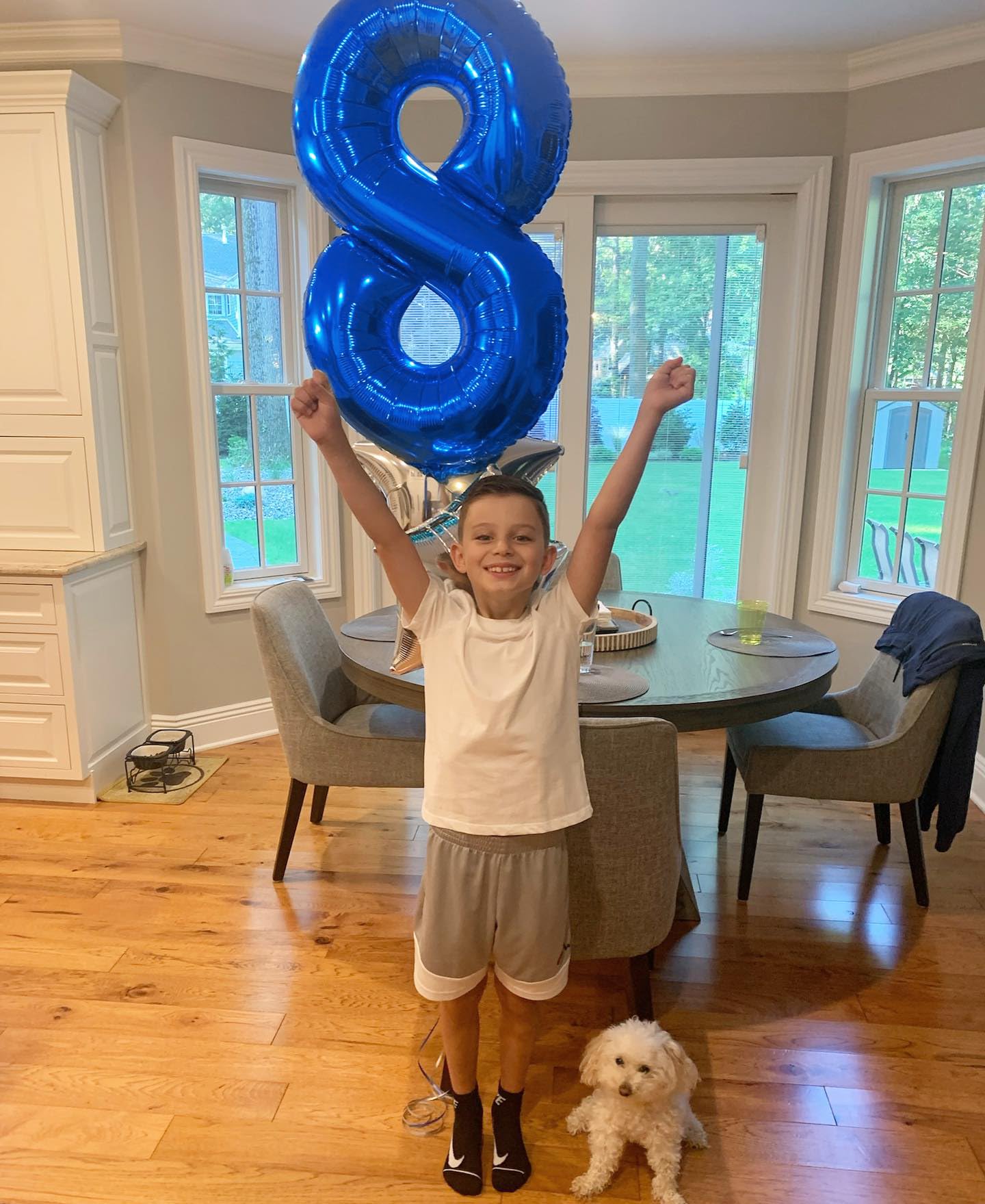 Navy Blue 8 Balloon, Number Balloon 40 Inch, Blue Birthday Decorations, 8 18 28 38 80 Birthday Balloons, 8Th Blue Party Supplies