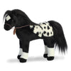 Aurora® Black Appaloosa Stuffed Animal - 13" Realistic Polyester Toy, Model 14479, Imaginative Play