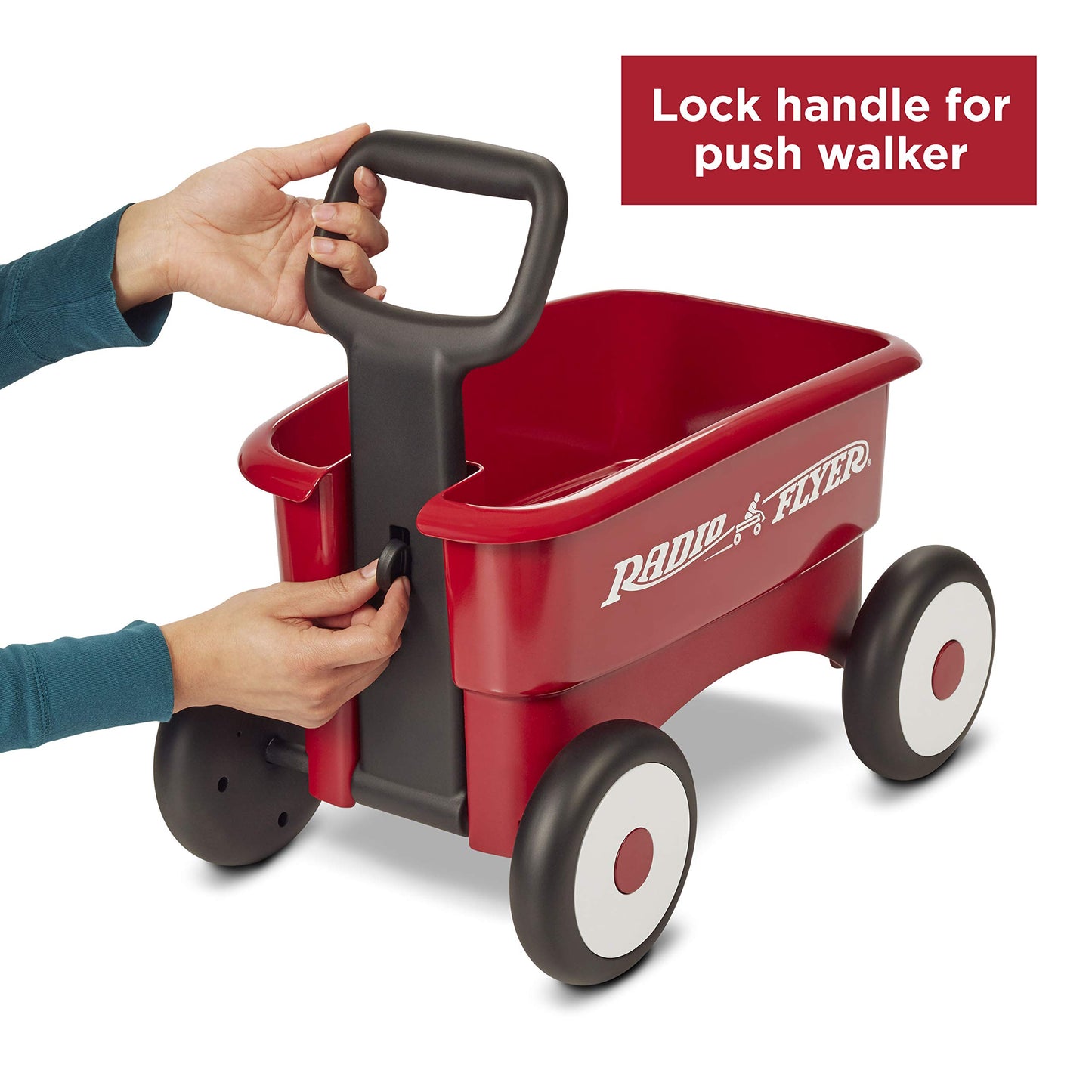 Radio Flyer (My 1St 2-In-1 Wagon, Red