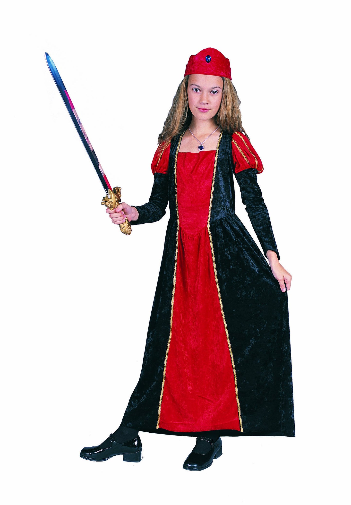 Medieval Queen - Blue/White Small Costume