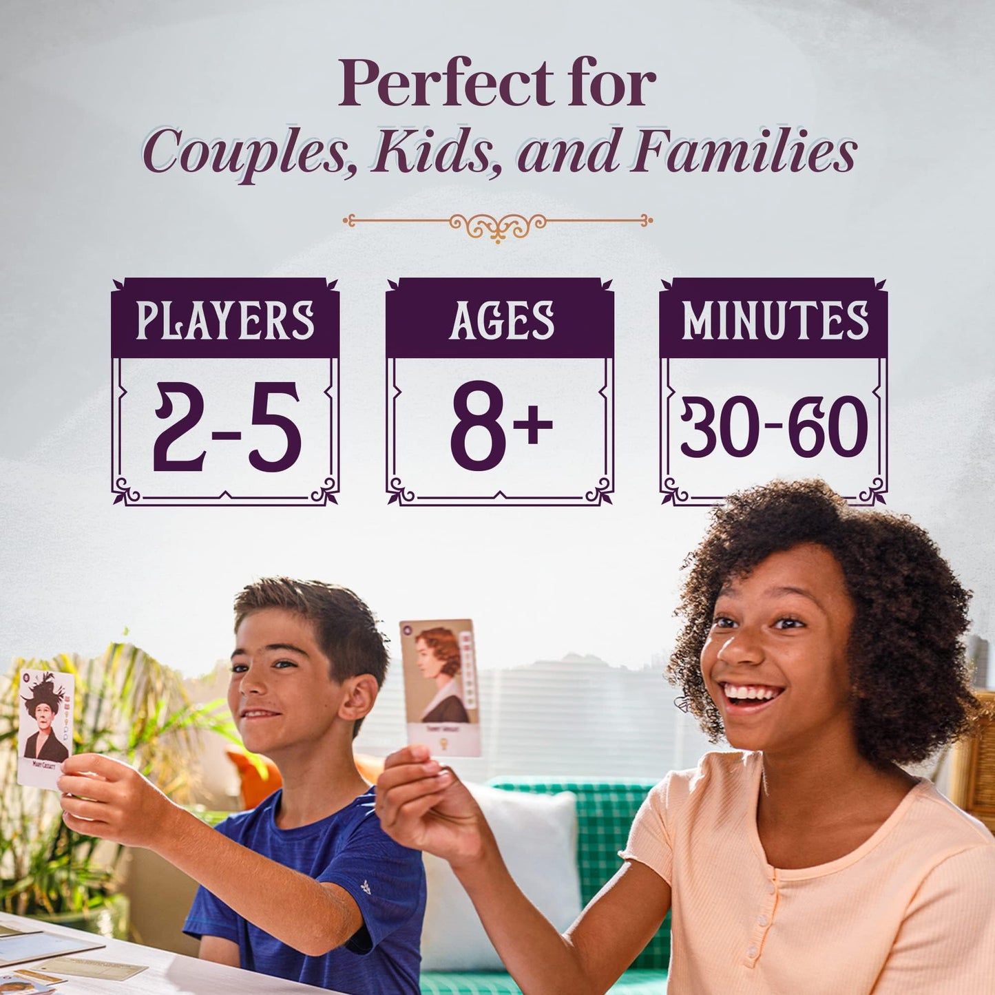 Herstory: The Board Game of Remarkable Women for Family Game Night | Ages 8 & Up
