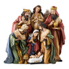Avalon Gallery Christmas Nativity Sets Indoor Home Decor Figurine, Hand Sculpted Manger Scene Religious Christmas Table Top Decorations For Holidays, 8.75 Inches