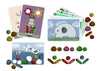 edxeducation Rainbow Pebbles Junior Activity Set - 36 Stones + 16 Activities - Eco-Friendly Color Sorting & Stacking - Ages 18m+