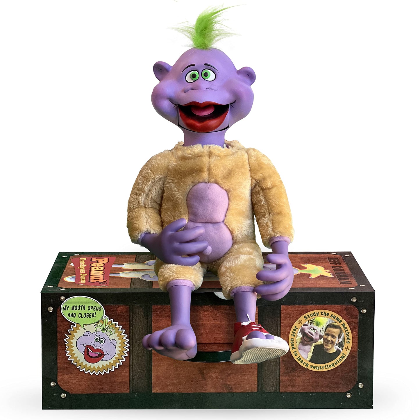Jeff Dunham 22 Peanut Ventriloquist Dummy - Pink Puppet Gift for Collectors & Performers