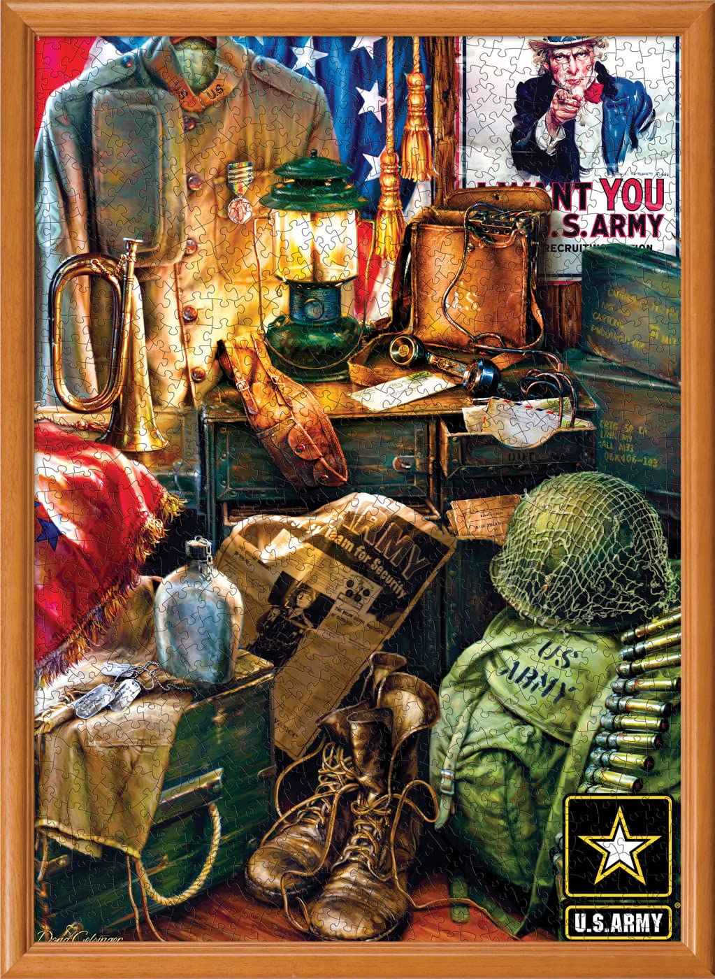 Masterpieces U.S. Army 1000 Puzzles Collection - Men Of Honor 1000 Piece Jigsaw Puzzle