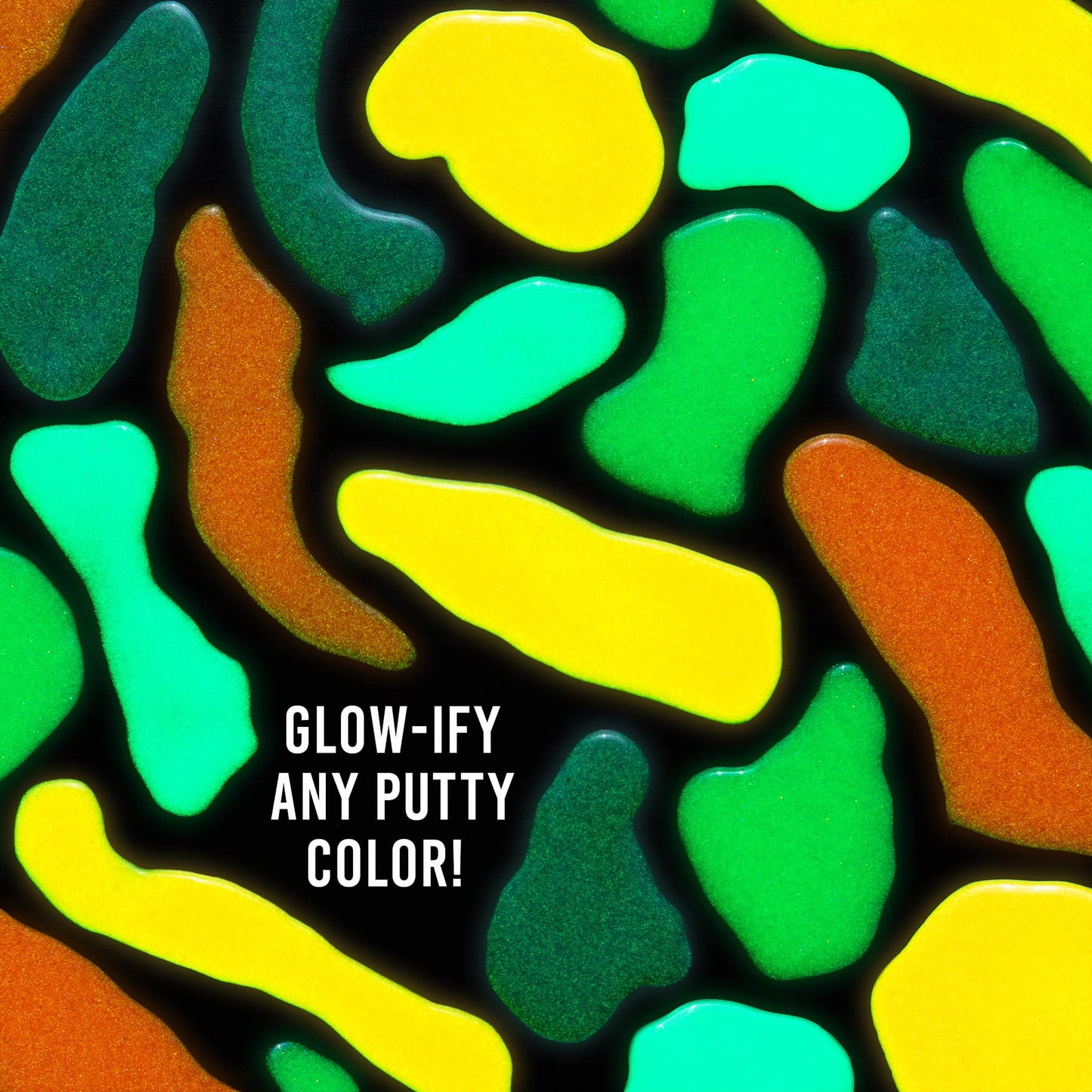 Crazy Aaron’S Thinking Putty Glow In The Dark Kit - Create, Mix, Mold, Fun Activity Set, Mix-In Pieces, Sensory Putty, Fidget, Never Dries Out, Non-Toxic, Crazy Aarons Putty Kids Ages 5+