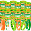 Moon Boat 144Pcs St. Patrick'S Day Shamrock Rubber Wristbands Bracelets - Party Favors Supplies Gifts Decorations, 6 Styles