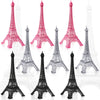 Wesiti 9 Pcs Eiffel Tower Statue Decor Alloy Metal French Paris Multiple Sizes Eiffel Tower Decoration Gift For Cake Topper Table Stand Holder Collectible Figurines Souvenirs(7'')