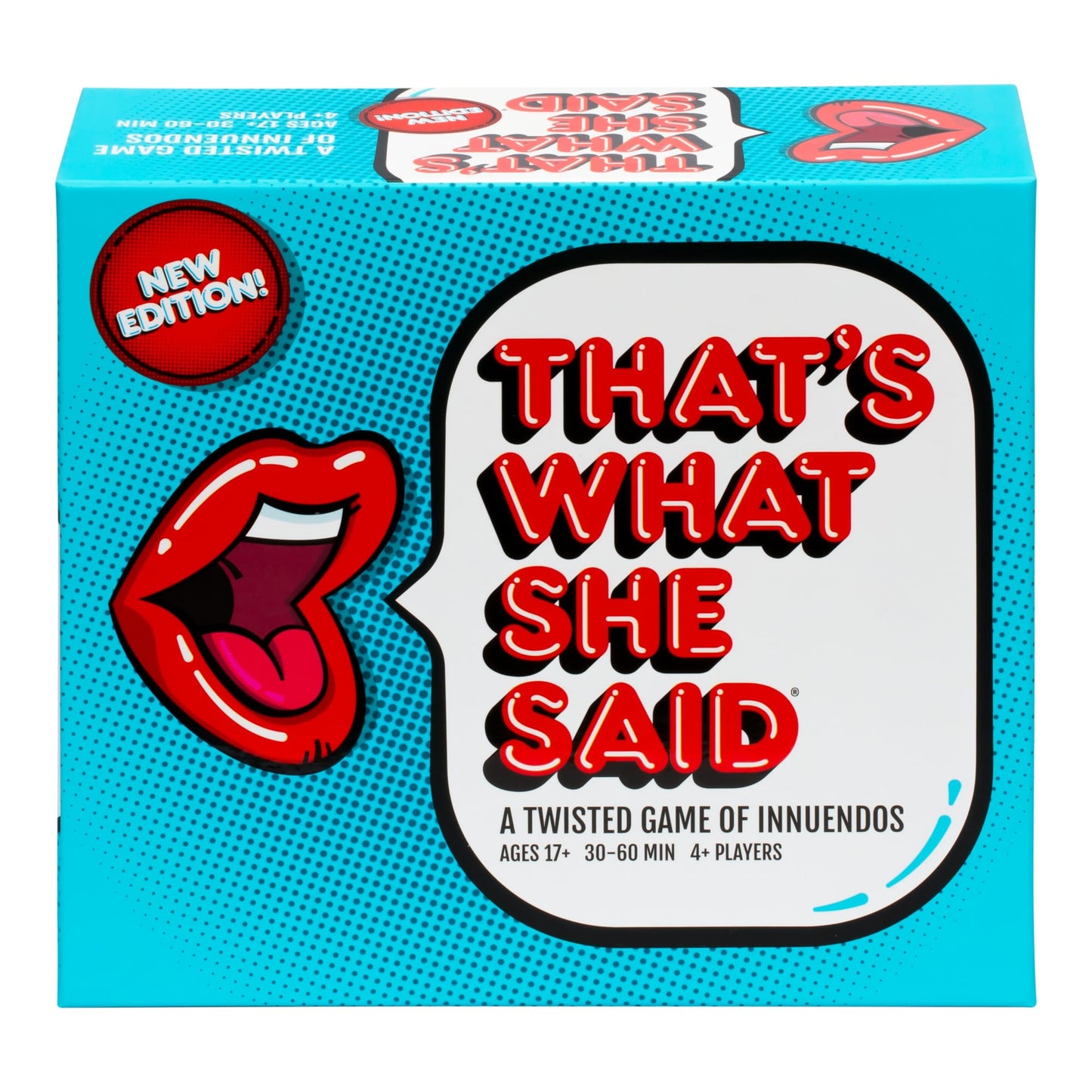 That'S What She Said - Second Edition Match All New Wacky Setup Cards With New Funny Phrase Cards To See Who Has The Dirtiest Sense Of Humor, Ages 17+, 4+ Players