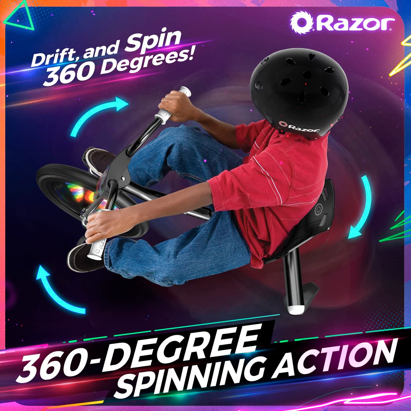 Razor - Riprider 360 Lightshow - Black - Ffp (20036517)
