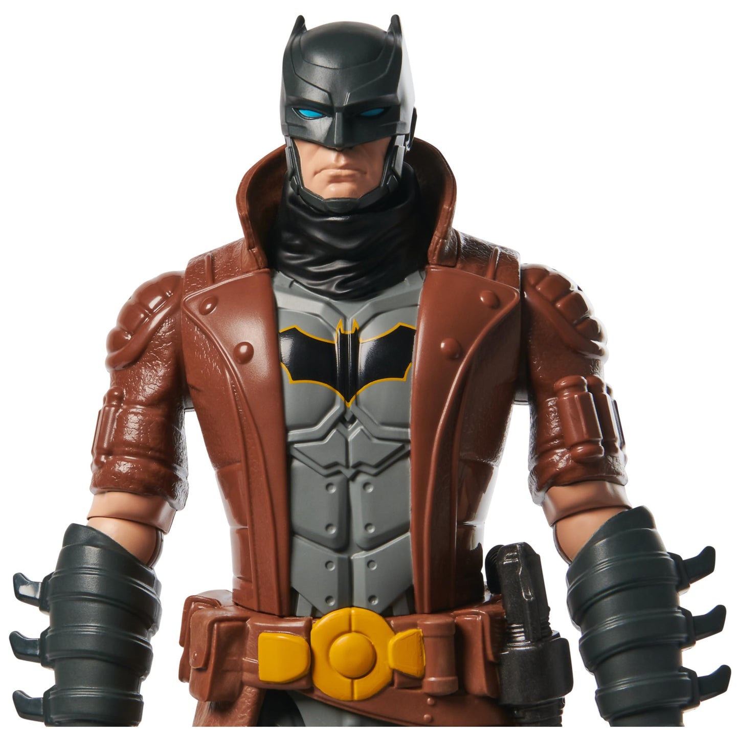 DC Comics Batman Action Figure 12-inch Plastic Toy for Kids Ages 3+ - Brown