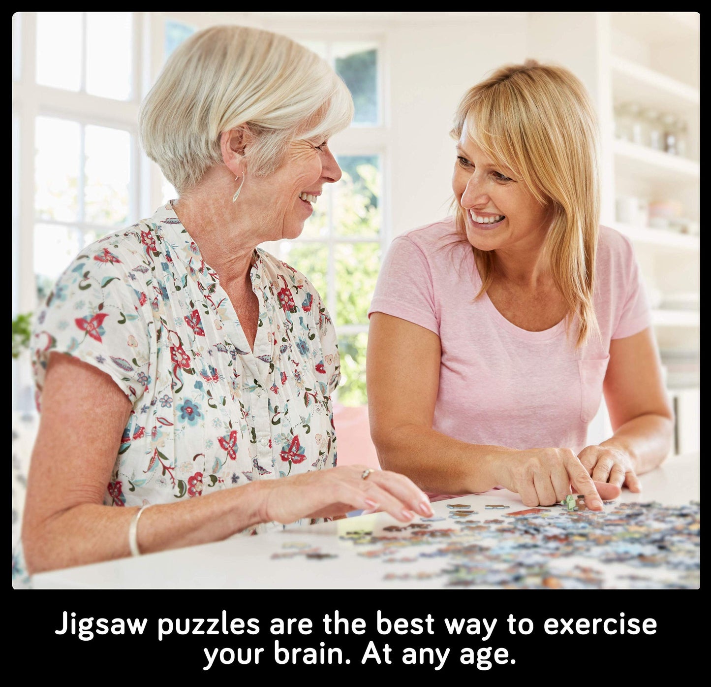 A2Play Space Jigsaw Puzzles For Adults 1000 Pieces, Planets In Space 1000 Piece Puzzle For Adults & Bonus Space Fact Poster, Challenging, Astronaut Outer Space Toys, 27.5 X 19.7 In