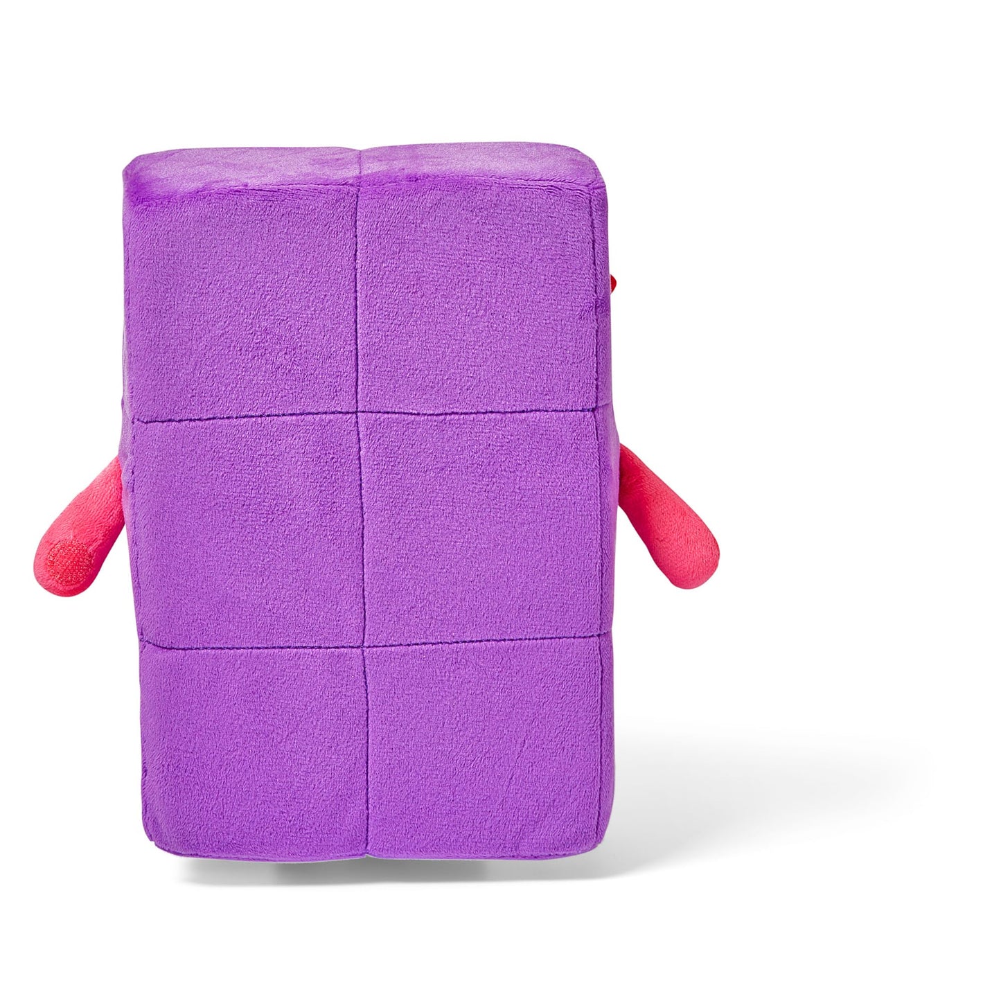 Hand2Mind Numberblock Six Playful Pal Plush, Numbers For Toddlers, Preschool Math Learning Toys, Stuffed Animal Plushies, Counti
