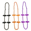 YSPPF 12 Pcs Halloween Party Bat Bead Necklace Pirates Day Necklace Gift Ornament