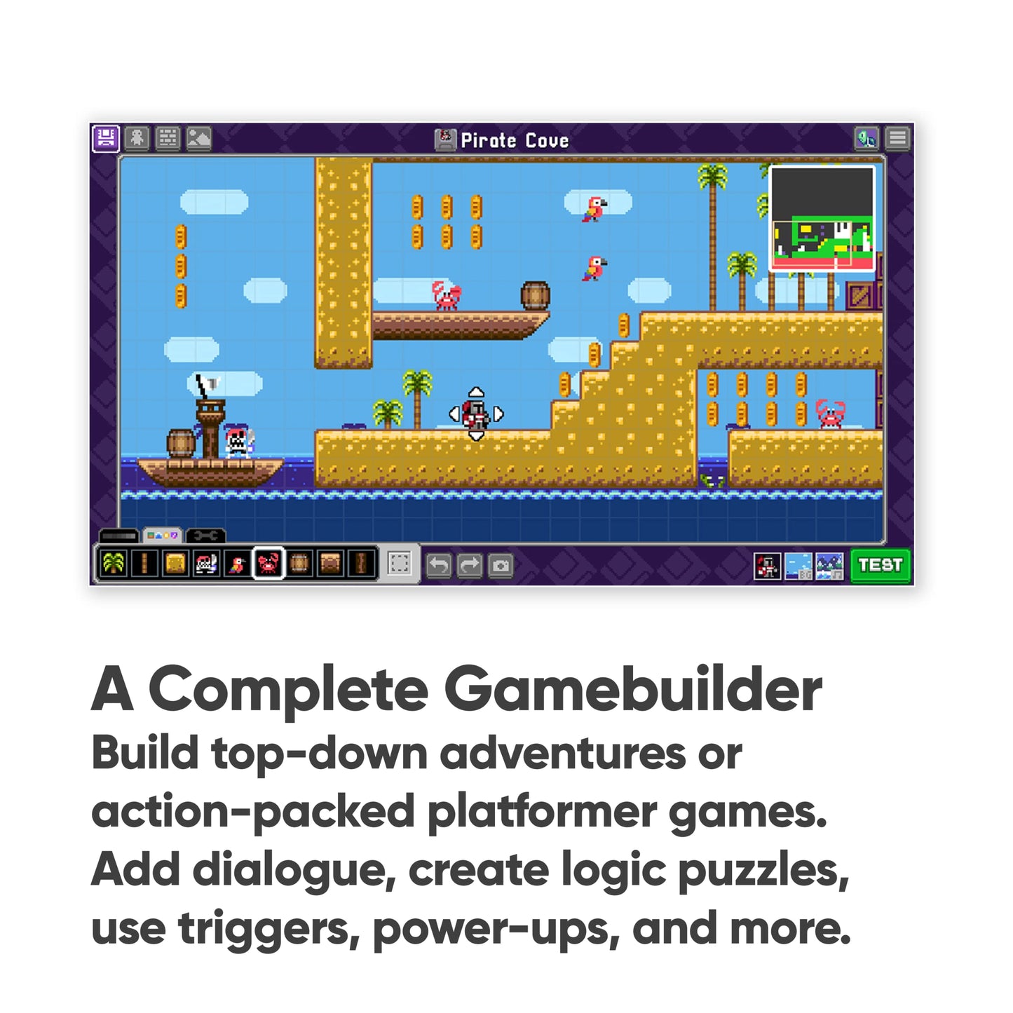 Bloxels Build Your Own Video Games Kit - STEM Toy, No Coding Required, Ages 8+, Multicolor, Model 63117