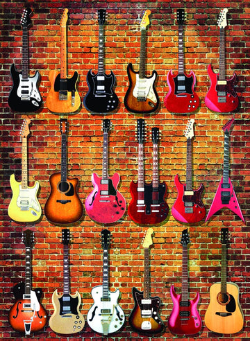 Anatolian Puzzle - Guitar Collection, 1000 Piece Jigsaw Puzzle, #1116