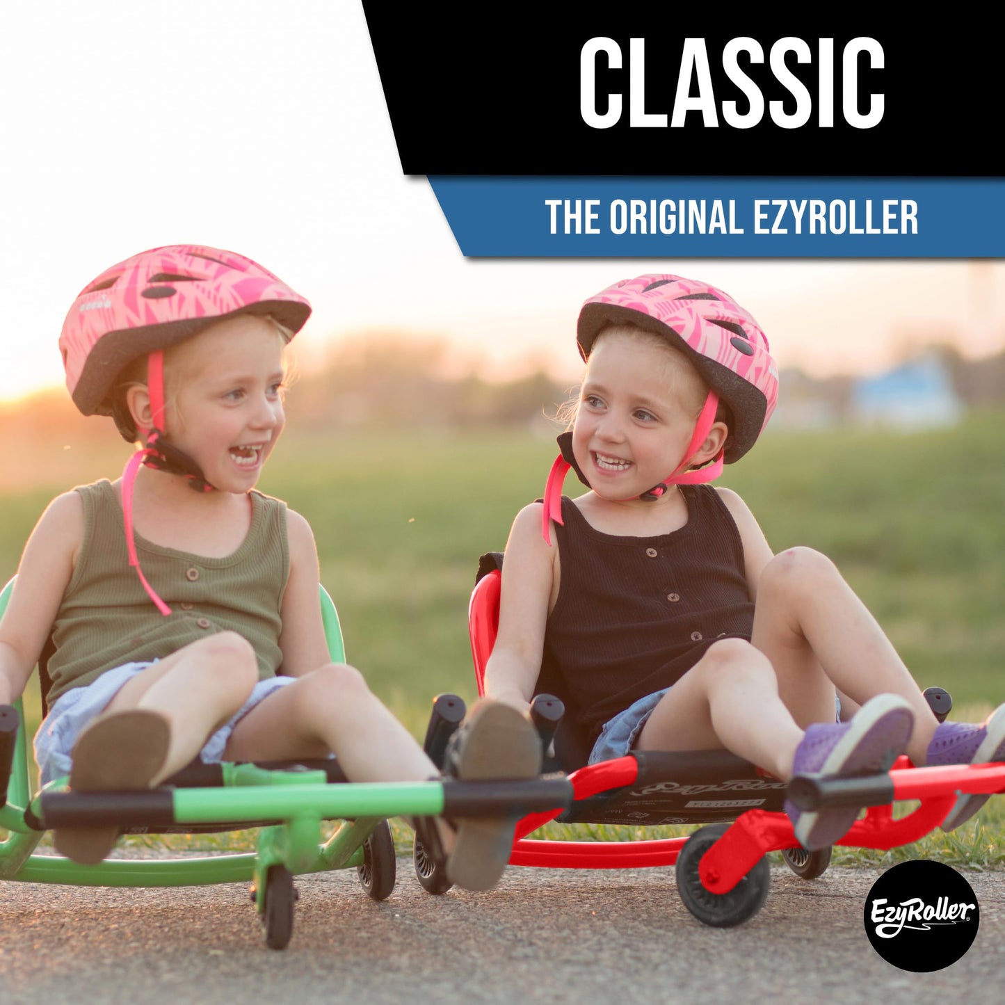 Ezyroller Classic X Ages 4+, 45Lbs - 120Lbs - Red