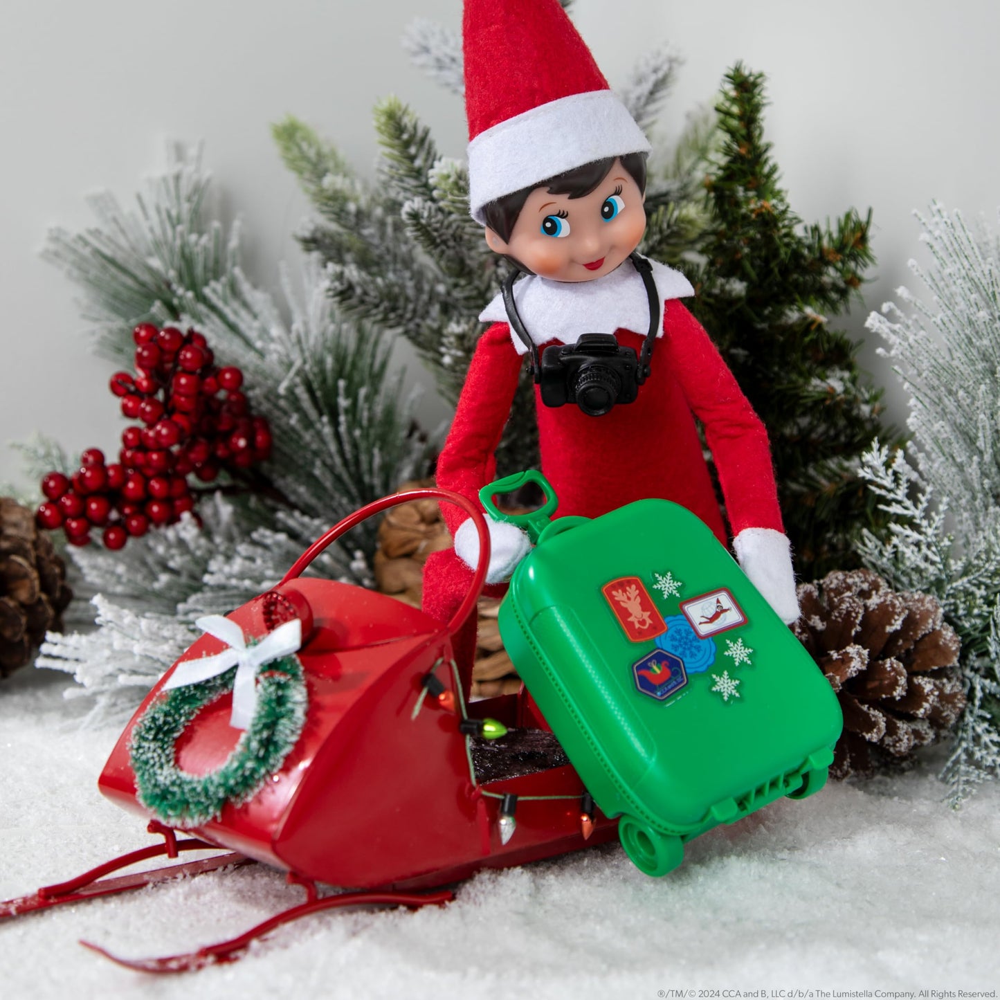 The Elf on the Shelf Polar Props Travel Set