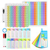 Anemeeoke Multiplication Flash Cards + Pop Fidget Multiplication Chart, Times Table Educational Flashcard 3Rd Grade, 4Th, 5Th, 6