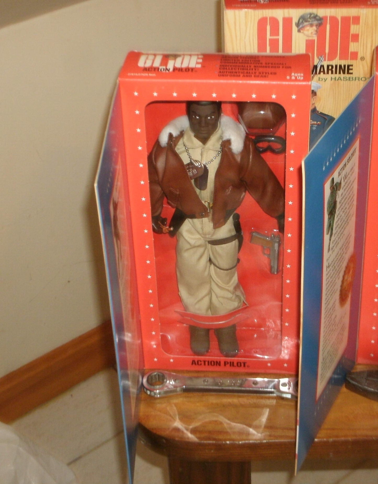 Gi Joe African American Action Pilot 12' Wwii Limited Edition Commemorative Figure