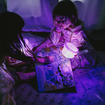 New Glo Pals Lumi Water-Activated Bath Toy With 6 Reusable Light-Up Cubes For Sensory Play