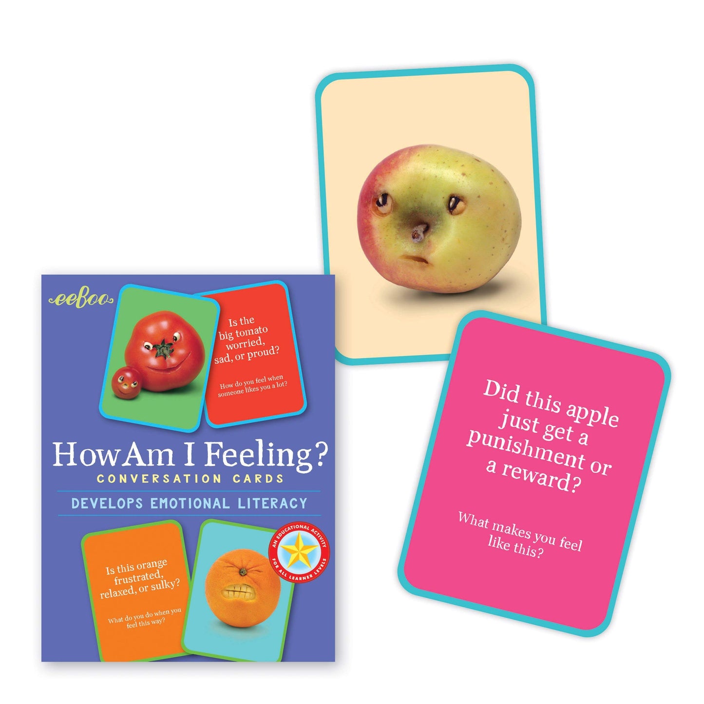 Eeboo'S How Am I Feeling? Conversation Flashcards For Kids