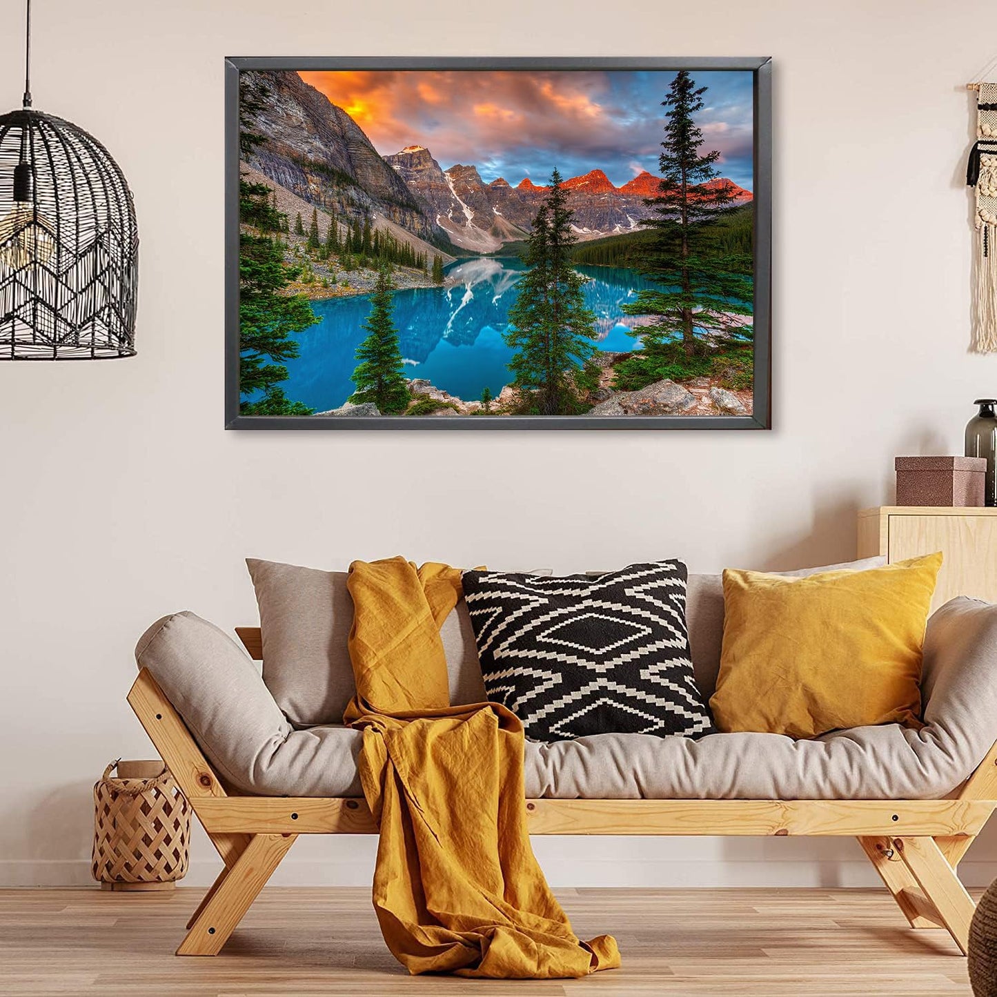 Jigsaw Puzzles For Adults 1000 Pieces And Up, Nature Landscape Mountain Scene National Park Challenging Puzzle Perfect For Famil