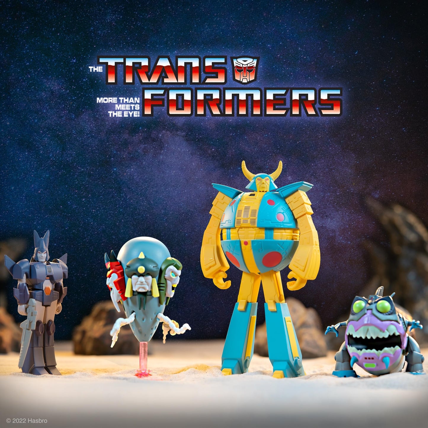 Super7 Transformers Sharkticon - 3.75' Transformers Action Figure Classic Cartoon Collectibles And Retro Toys