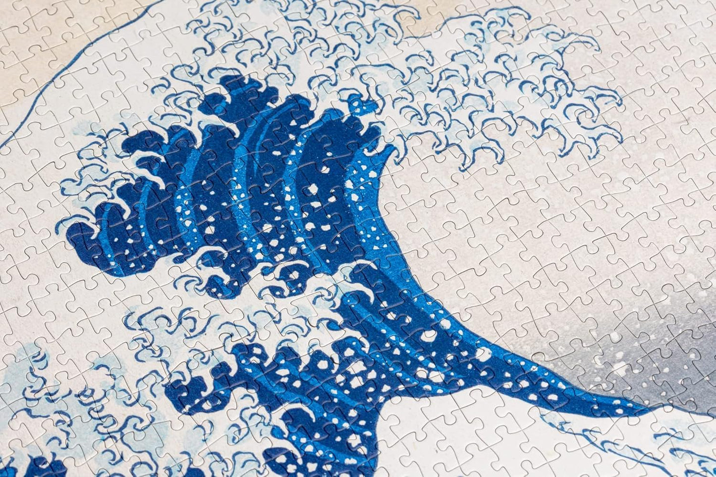 Yogeon Hokusai - The Great Wave Of Kanagawa Unique 1000 Pieces Puzzles For Adults Artwork Jigsaw Puzzle Family Game (Great Wave