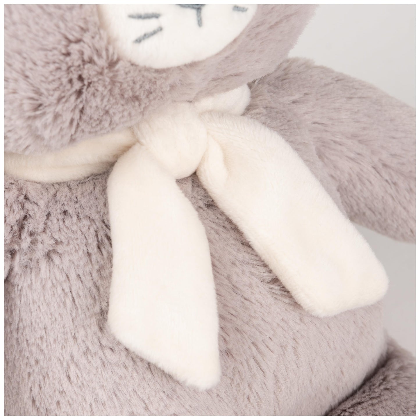 Gund Baby Sustainable Kitten Plush, Stuffed Animal Made From 100% Recycled Materials, Spring Decor For Babies And Newborns, Gray