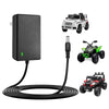 24V Battery Charger for Ride On Toys - Compatible with Power Wheels Kids Ride On Cars Electric ATVs Lamborghini Jeep Mario Kart 24V Battery for Ride On Toys - DC Charger for 24 Volt Vehicles