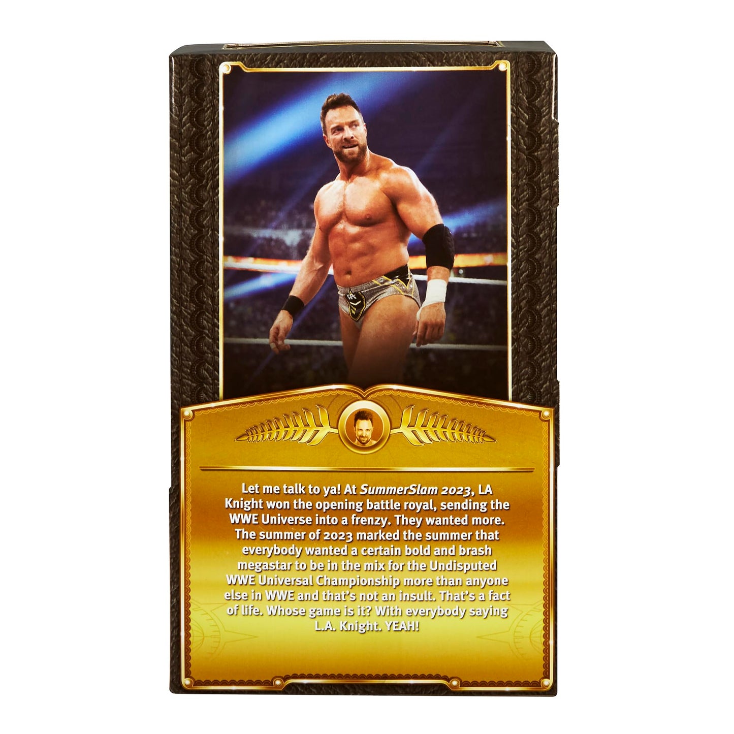 WWE LA Knight Defining Moments Ringside limited availability