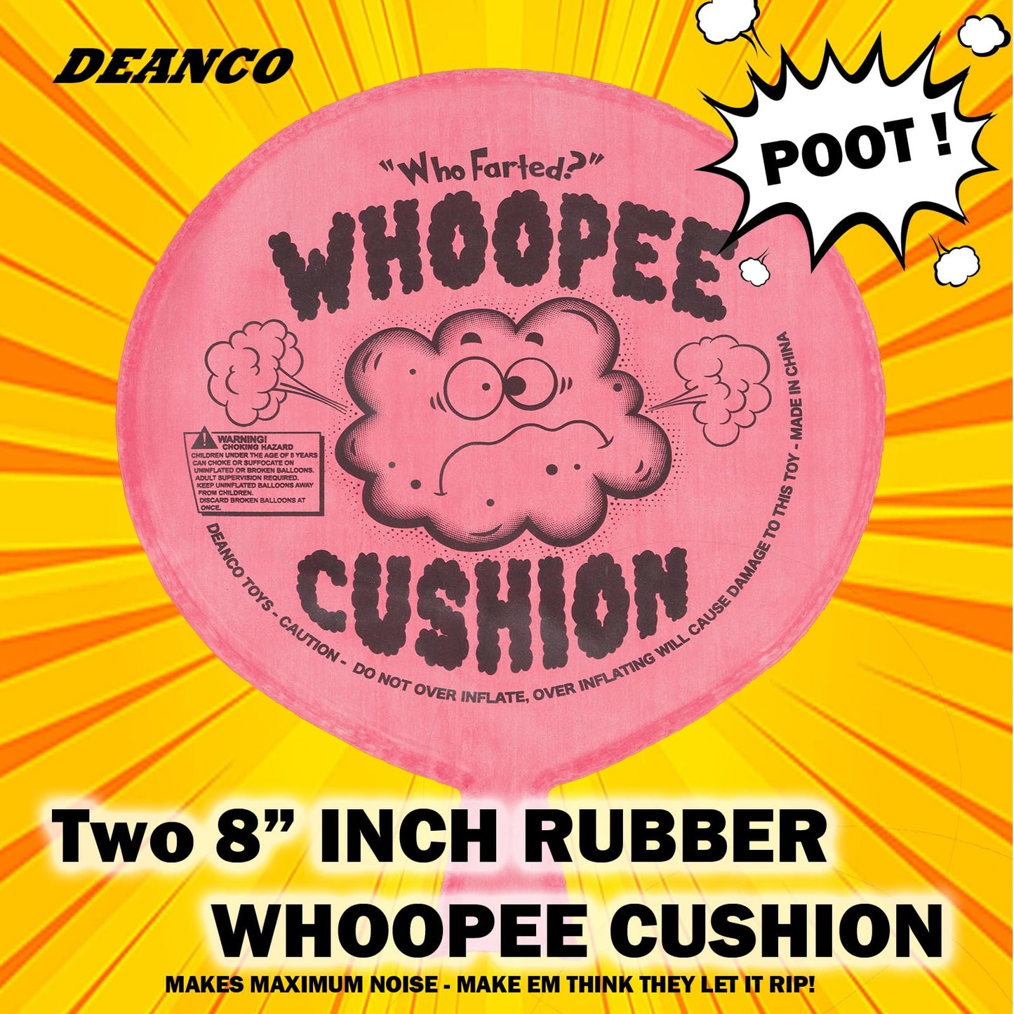 DEANCO Prank Kit - 40 pcs Ultimate Gift Set for April Fools - Practical Jokes & Party Favors for Boys Ages 8-10, Assorted Colors