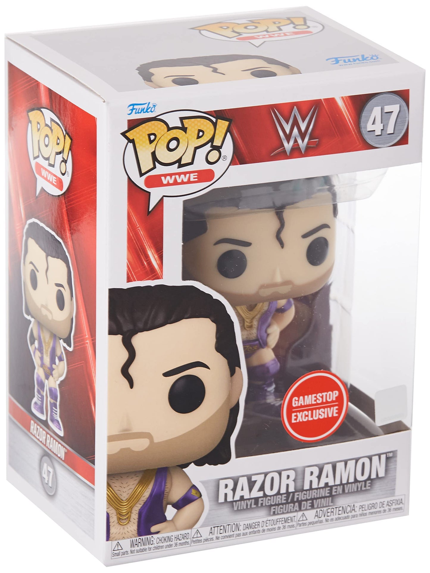 Razor Ramon (Purple Metallic) Wwe Funko Pop! Vinyl Figure - Gamestop Exclusive