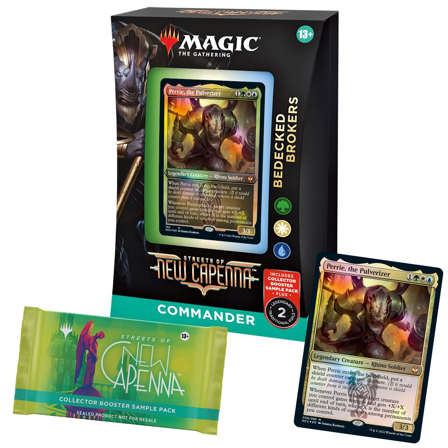 Magic: The Gathering Streets of New Capenna 5 Commander Deck Bundle - Includes 1 Obscura Operation, 1 Maestros Massacre, 1 Rivet