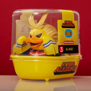 TUBBZ My Hero Academia All Might Collectable Duck Vinyl Figure - Official My Hero Academia Merchandise - TV, Movies & Video Game