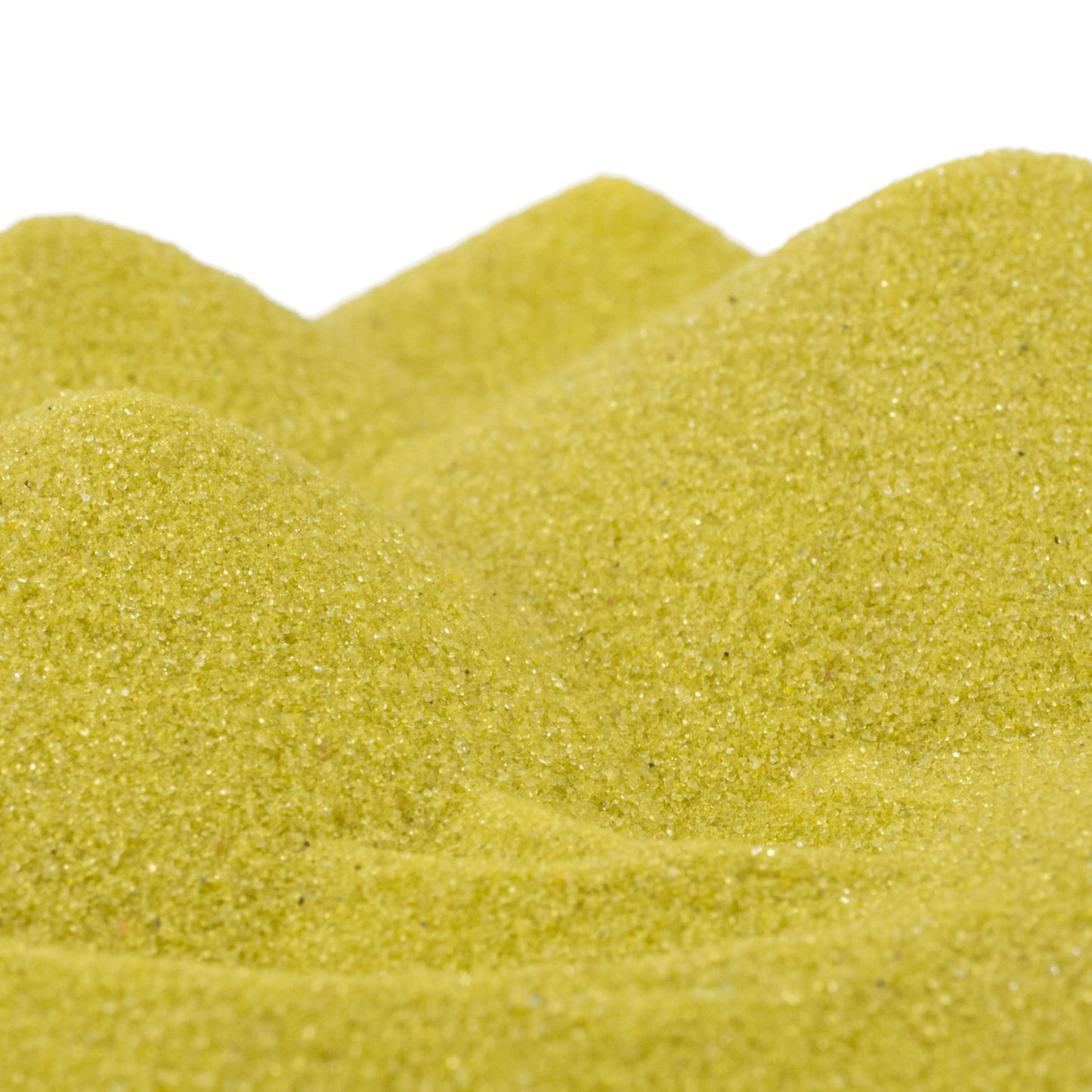 Activa Bright Yellow Scenic Colored Sand, 25Lb (11.3Kg) | Vibrant, Fine Grain Colorfast Sand For Arts & Crafts