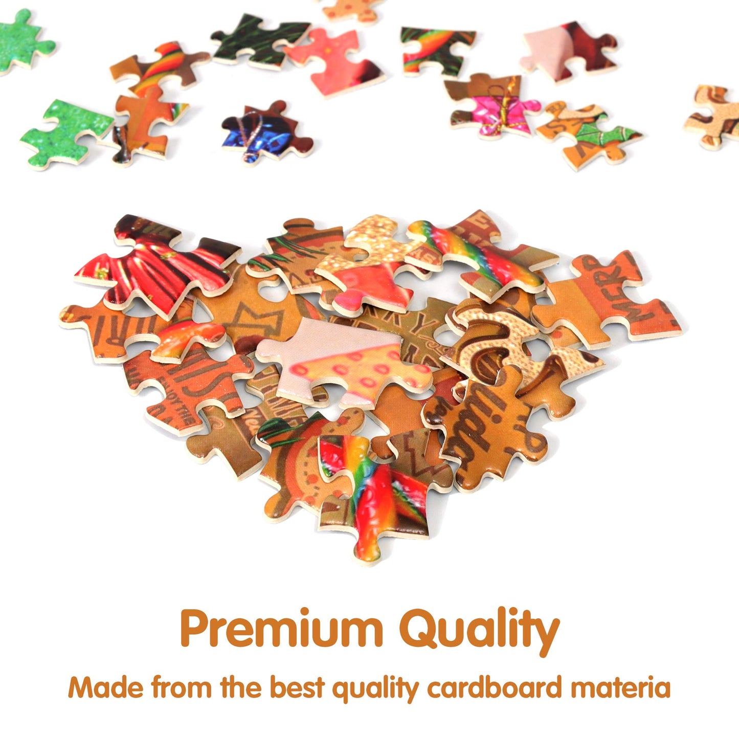 Lavievert 500 Piece Jigsaw Puzzle Game For Adults And Kids - Presents, Candies