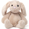 Bearington Snuggle Bunny Plush, 13.5 Inch Tan Stuffed Animal