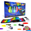 MUKIKIM Rainbow Piano - Roll Up 49 Keys Silicone Keyboard for Kids, Multi-color, Portable, Model MUK-PN49CLR